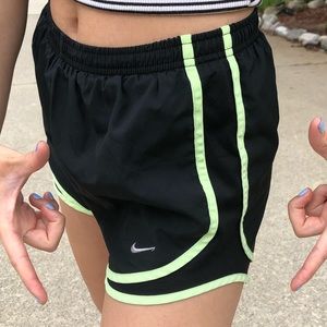 Neon and Black Nike Shorts